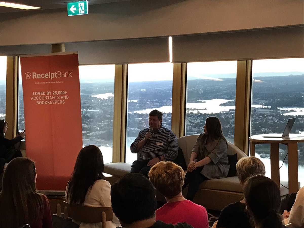 Clayton_Oates's tweet image. Wonderful hearing practical real world insights, advice and back stories from @LieletteCalleja and Graham Meredith on leveraging technology to help clients and grow their Bookkeeping business @ReceiptBank with great questions from @luis1fe 

#RBRoadshow Sydney