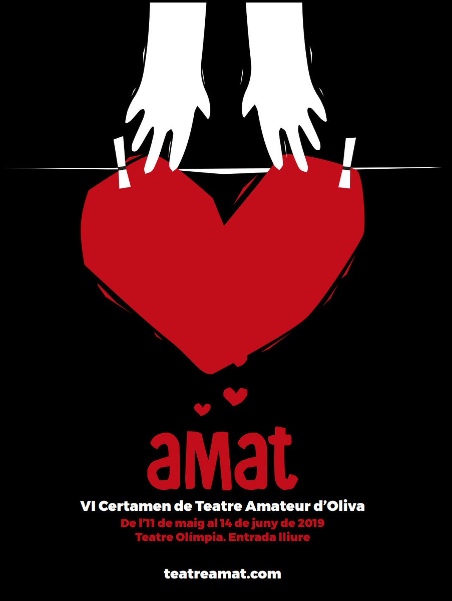 Ambfiteatre's tweet photo. Gran notícia, @Ambfiteatre hem sigut seleccionats x a participar al VI Certamen de Teatre Amateur d'Oliva! 👏
Estem desvanits, així q ens podreu vore el divendres 7 d juny a les 22h al Teatre Olímpia.
@FtacvTeatre
#aMat19♥️ #ambfiteatre #estimadaanuchka #vapertu @lloret_josep https://t.co/XBIaf0kNL5