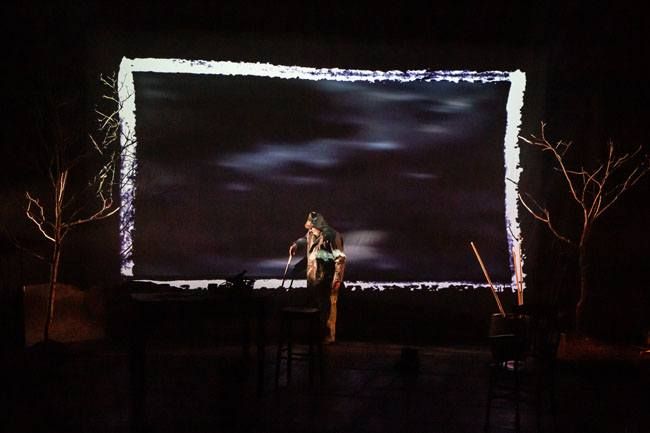 NTWtweets's tweet photo. We’re really excited to be taking #NTWStickMaker to writer Peter Cox’s heartland, Rhayader. Catch the final performances of the show @CARADrhayader, surrounded by the beautiful landscape that inspired the tale https://t.co/2lc6agOKL1 https://t.co/1KERtCrJGU