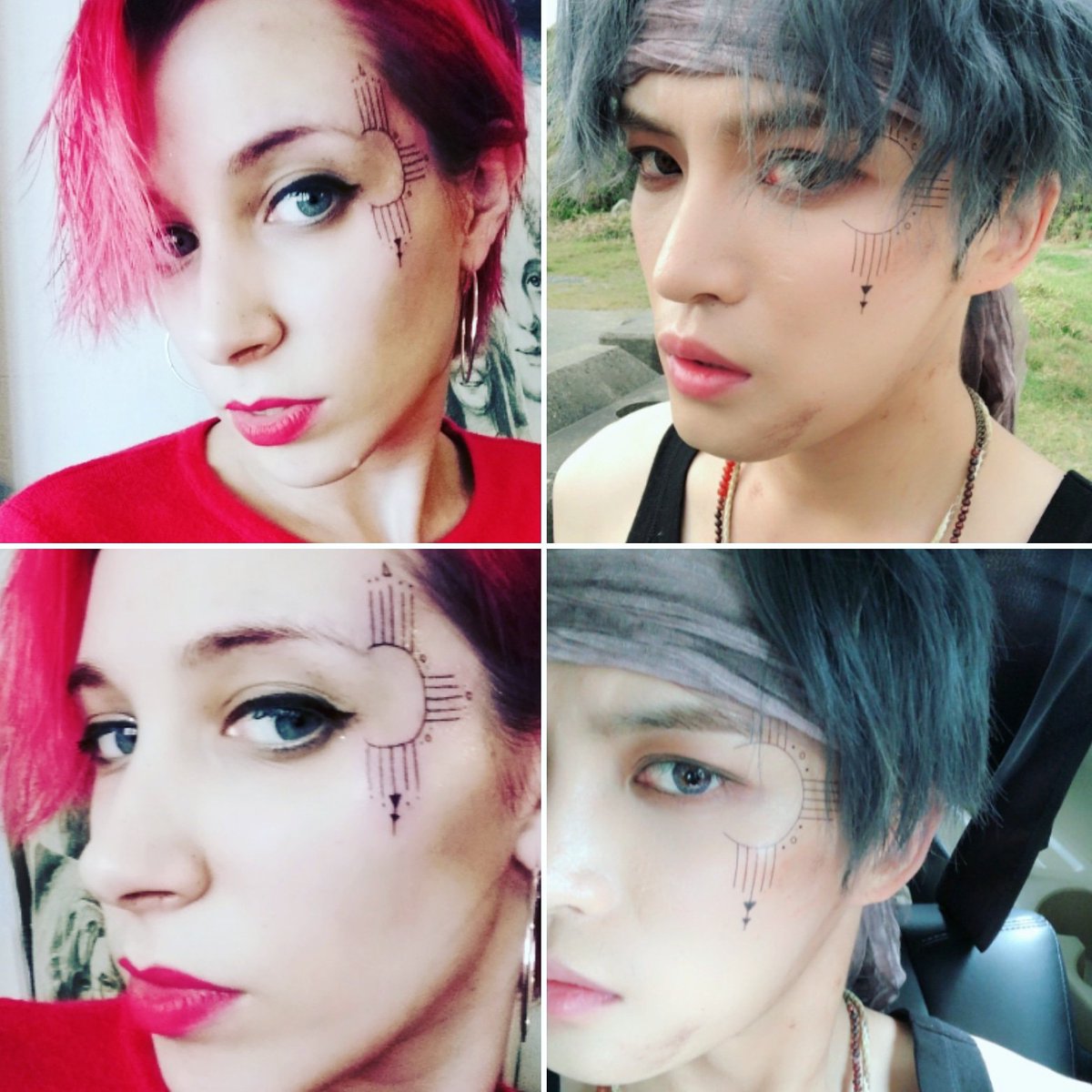 IKnowMeOnly's tweet photo. @jejuna816 @bornfreeonekiss CAN U PLEASE SHARE?? There's a fan who tattooed the #defiance sticker on her face because of Jaejoong!!! It'd mean a lot if he saw it so PLEASE HELP ME MAKE IT GO VIRAL SO HE NOTICES HER!!! Her birthday is this month &amp; it'd mean a lot!!!  PLEASE. THANKS♥️ https://t.co/a50UdodVOW https://t.co/byZt7gyTiV