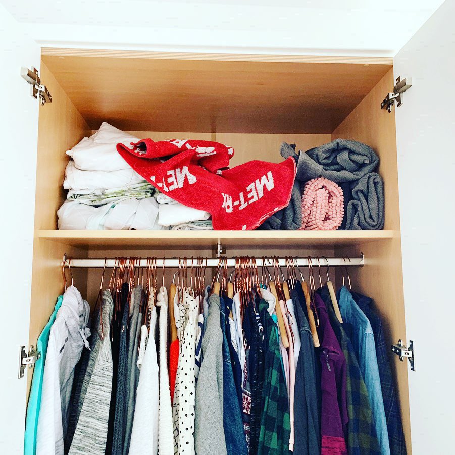 Reorganisewith's tweet photo. ⭐️Before &amp; After⭐️ What do you do if you have limited space for your linens? Bins!! The vertical space can now also be utilised. @apdouk #organised #declutter #sparkjoy #smallbusiness https://t.co/5kPpj6fbOs