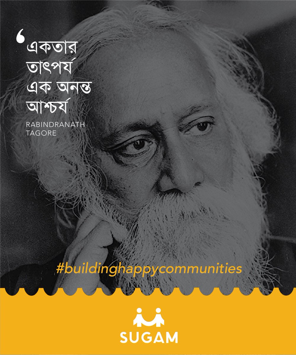 Sugamhomeskol's tweet photo. Let us remember India's first Noble Laureate, greatest poet, writer, social reformer and educator of all times Rabindranath Tagore on his 158th birth anniversary.#RabindraJayanti
#BuildingHappyCommunities https://t.co/quBfaxYLB6