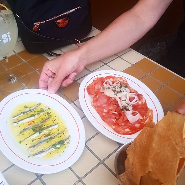 EatStTours's tweet photo. Tasty treats with awesome peeps. @si_paradiso transported our group into luxurious Italy, with these anchovies and a limoncello spritz. The the best way to start the weekend! .
.
.
.
#SiParidiso #BeaufrotStreet #Highgate #Perth #PerthTours #FoodTours #Di… https://t.co/VO4ydF2wPK https://t.co/JZdBusQs7Y