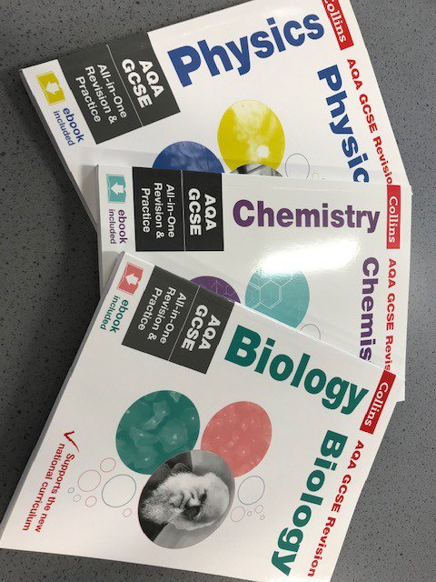 CoxGreenSchool's tweet image. #Science #revisionguides now on sale at the Science Department for Years 9 and 10.  •Combined Science - £5 •Separate science - £5 each (£15 total) #dontmissout
