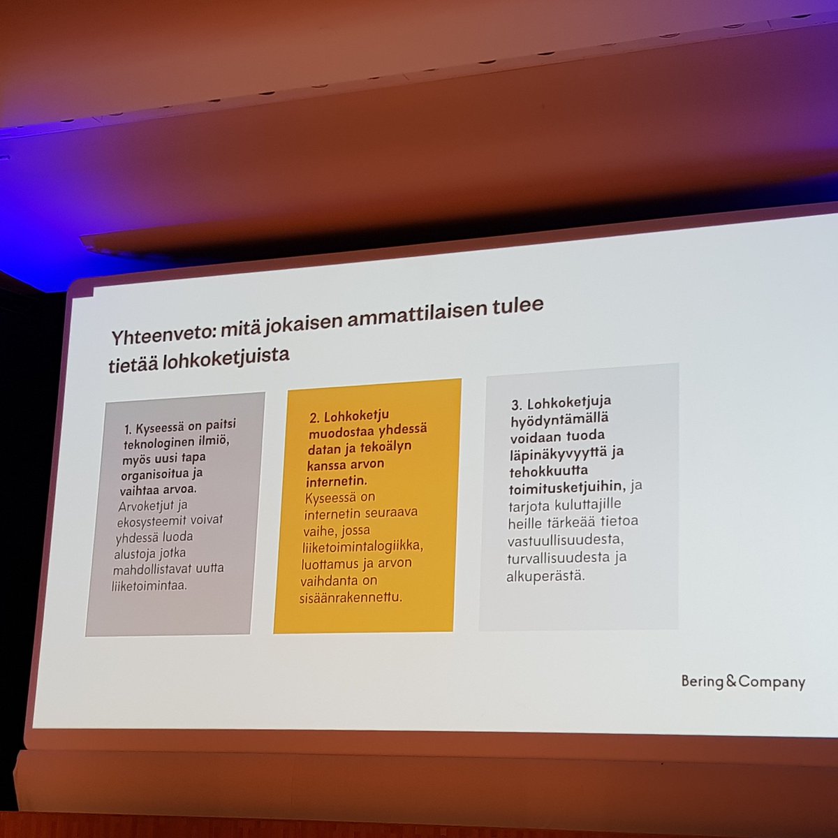 Mitä sinunkin tulisi tietää lohkoketjuistaa ⬇️ <a href="/tulensrma/">Mikko Eerola</a> #elintarvikepäivä