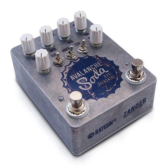 The Avalanche Soda, our collaboration with <a href="/zandercircuitry/">Zander Circuitry</a>, is now available at our store fuzzboxes.co.uk

#overdrivepedal #fxpedal #handwired #guitarfx #fxpdal #fuzz #sodadrive #uk #guitarpedals