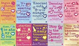CanonsH_Library's tweet photo. Day 6 of the #slglibmaychallenge calls for the funniest book in the Library. While there were many contenders, nothing quite makes Ms Alexander LOL like the classic Confessions of Georgia Nicholson series. Still very funny and relatable! https://t.co/hINDqrVHPM