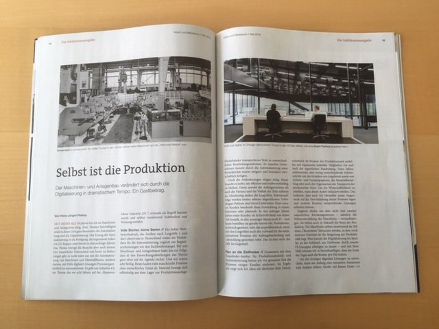 Wie verändert die Digitalisierung den Maschinenbau und seit wann? Heinz-Jürgen Prokop, #TRUMPF CEO Machine Tools, kennt die Branche seit mehr als 30 Jahren und nimmt sich dieser Fragen an. Nachzulesen in seinem Gastbeitrag in der Jubiläumsausgabe von #MarktundMittelstand.