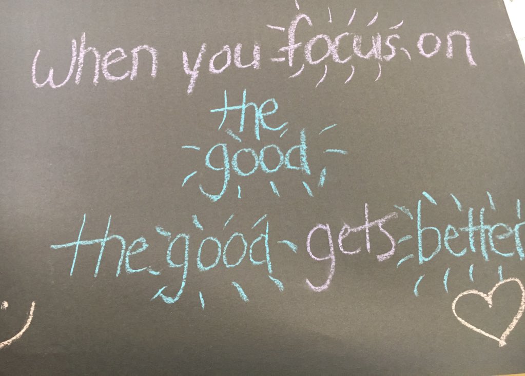 What positive messages do you give yourself?  Listen to these from grade 11 art students <a href="/DSSTweet/">Dunnville Panthers</a> #Letschalk #GEDSB #MentalHealthAwareness
