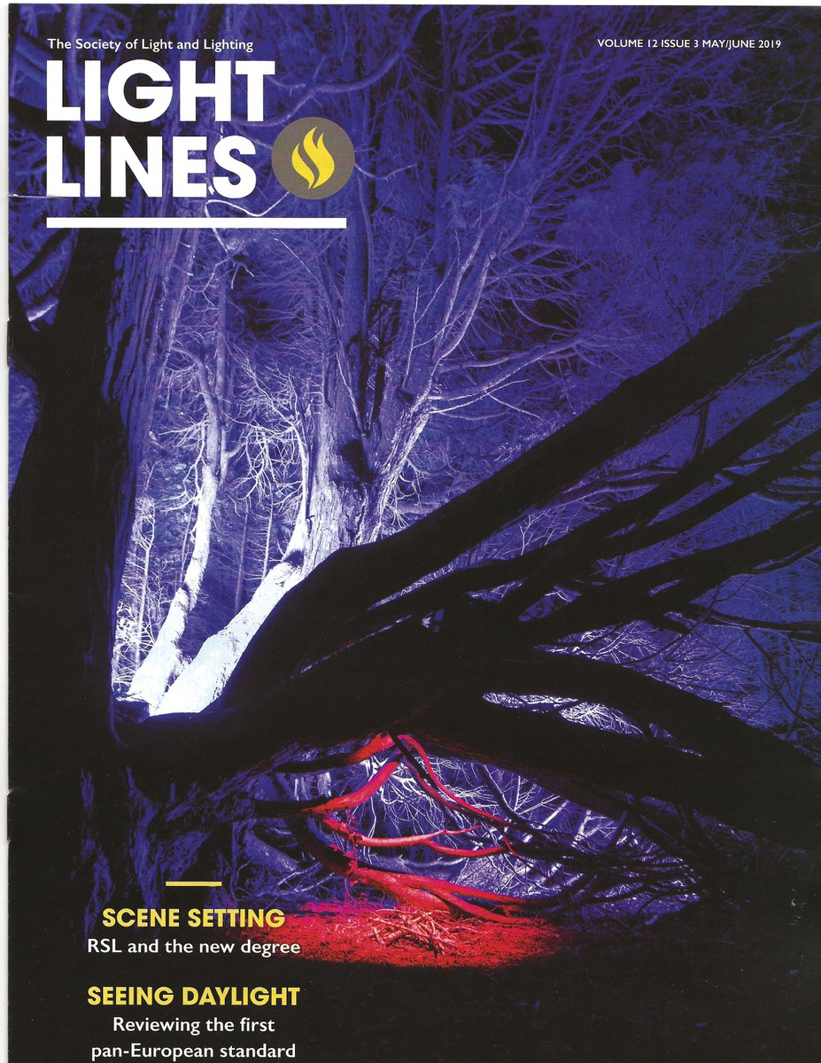 Nice to see our Ready Steady Light scheme on the front page of this months SLL Light Lines. <a href="/SLL100/">SLL</a>