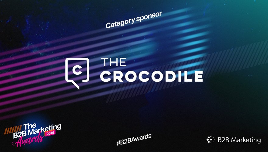 MarketingB2B's tweet photo. We're thrilled to announce that award-winning (!) B2B marketing agency @crocbites will be sponsoring the CX category at the #B2BAwards on 28th November 2019 🏆 

What a night it's going to be!

Find out more here https://t.co/VuaUfRca68 https://t.co/yvDPQihawn