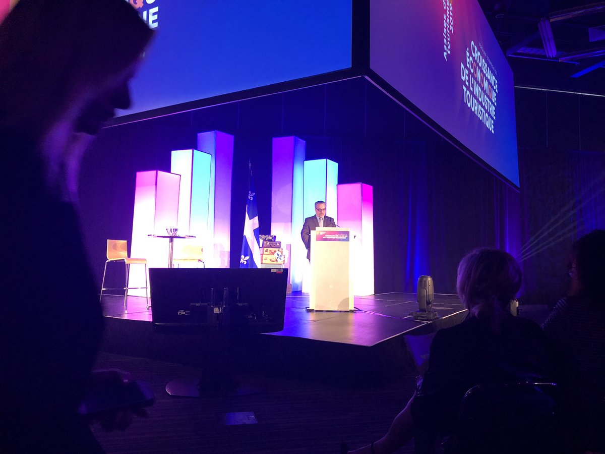Début des #Assises2019 du #tourisme avec la ministre Caroline Proulx #marketing #qc #QuebecOriginal #mtlmoments
