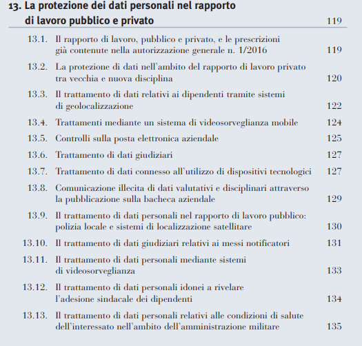 EmanueleDagnino's tweet photo. Pubblicata oggi la Relazione2018 del #GarantePrivacy: sempre interessante la sezione relativa al trattamento dei dati nell'ambito dei rapporti di lavoro(https://t.co/NcB4n4zfjR https://t.co/gG72vfyD2i