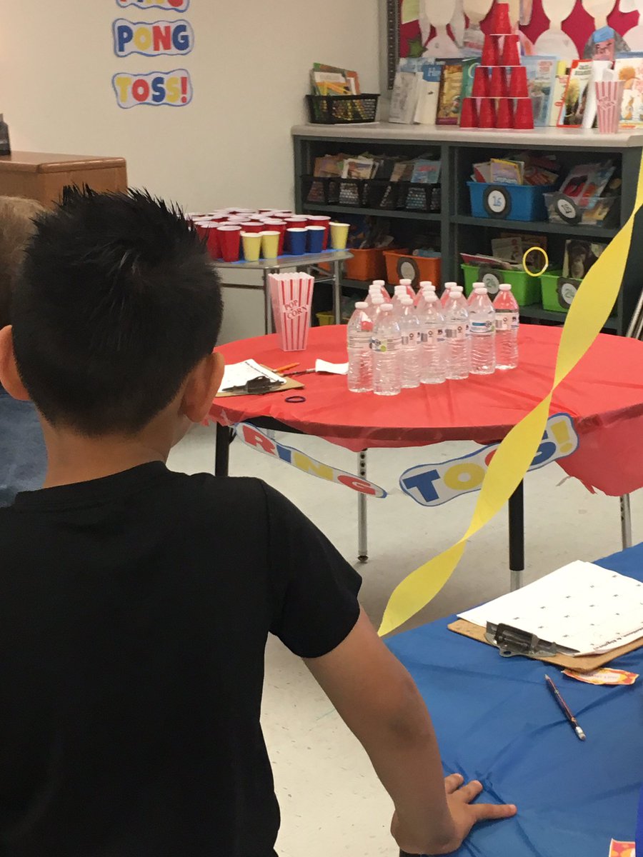 walton147's tweet photo. Ms. Leo’s room looking amazing for their carnival Math review! https://t.co/2miuUnAcHv