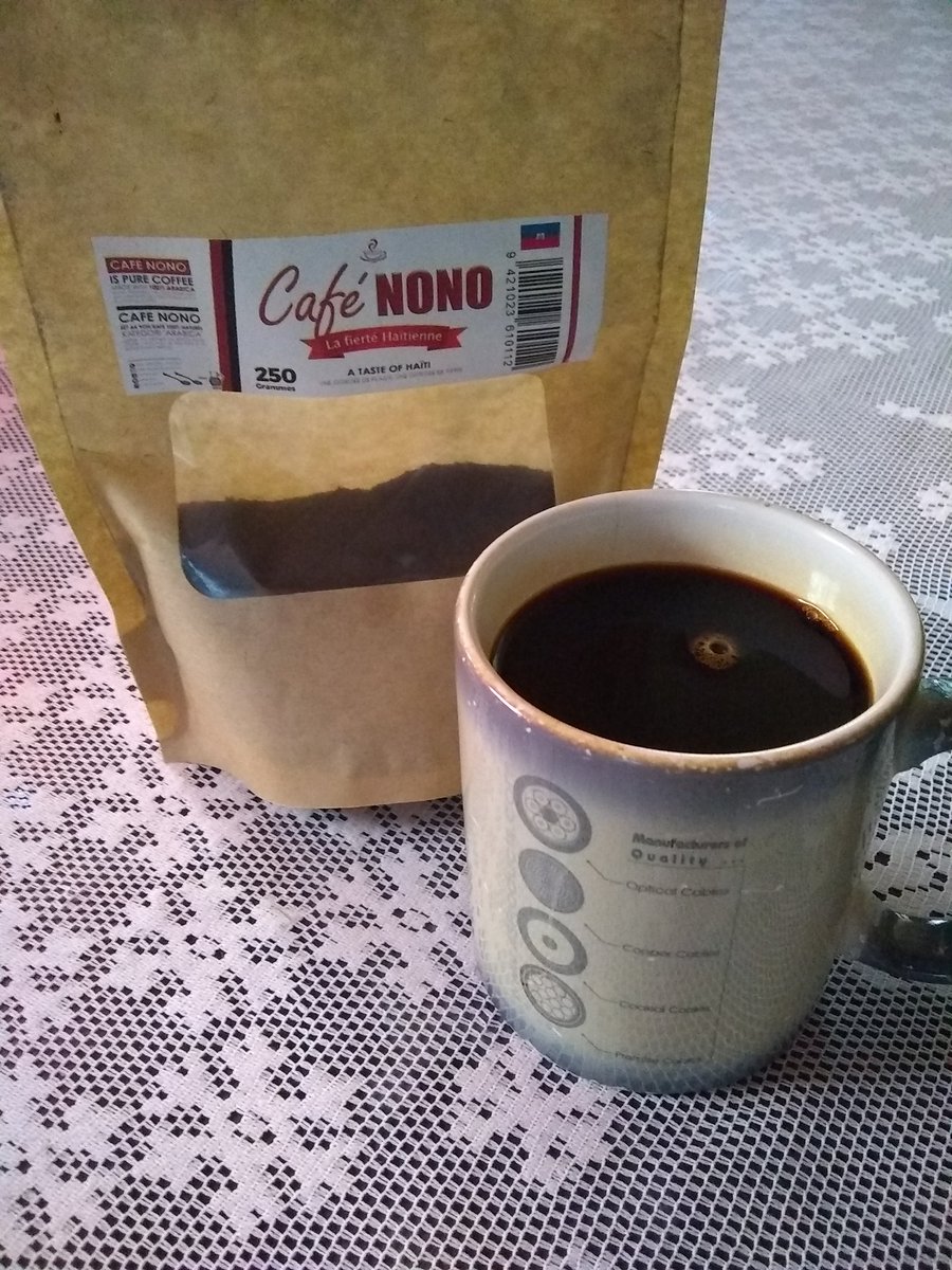 JackimVal's tweet photo. Epi jounenm komanse @cafenonoayiti #Haitiancoffee #CafeNono #CafeNonoAyiti https://t.co/ySWFTcaD0l