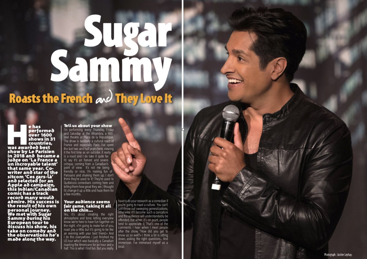 "I’ve never seen any country do business like France and continue to survive. That in itself is the talent that the French have." 😎 
paris.expatriatesmagazine.com/sugar-sammy-ro…