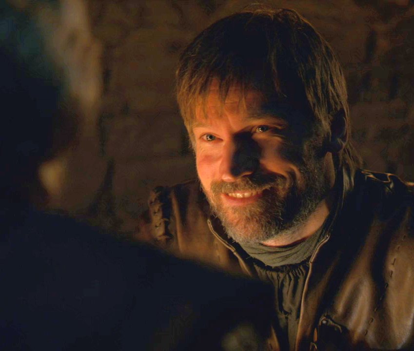  JAIME & BRIENNE Happy moments in episode 8x04A THREAD.PART 6. B: "You were married. Before Sansa." J: "Drink." T: *homicidal glance towards Jaime*J: *lovely glance towards Brienne*PS: THE WAY HE LOOKS AT HER. MY GOD  #GameOfThrones #JaimeLannister #BrienneOfTarth