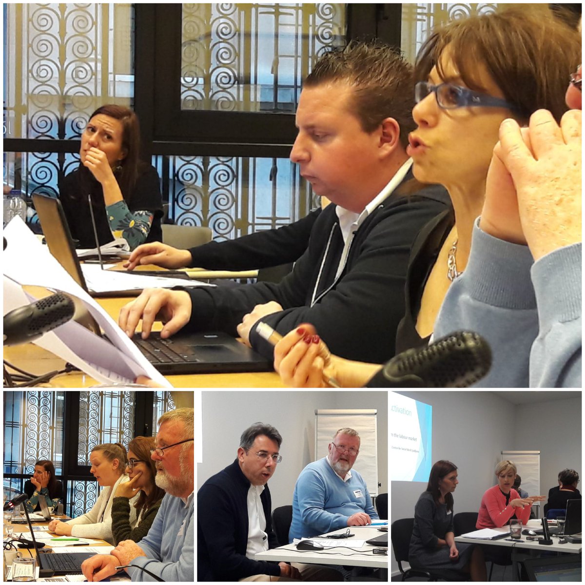 AEIDL's tweet photo. #ESFThematicNetwork on #Inclusion meeting is benefiting from excellent exchanges on #PersonCentred #ActiveInclusion practices in #Belgium🇧🇪, #France🇫🇷 and #Slovenia🇸🇮. Exchanges happening at #AEIDL today👍. #ESFTransnationality https://t.co/dmU8SsCadH