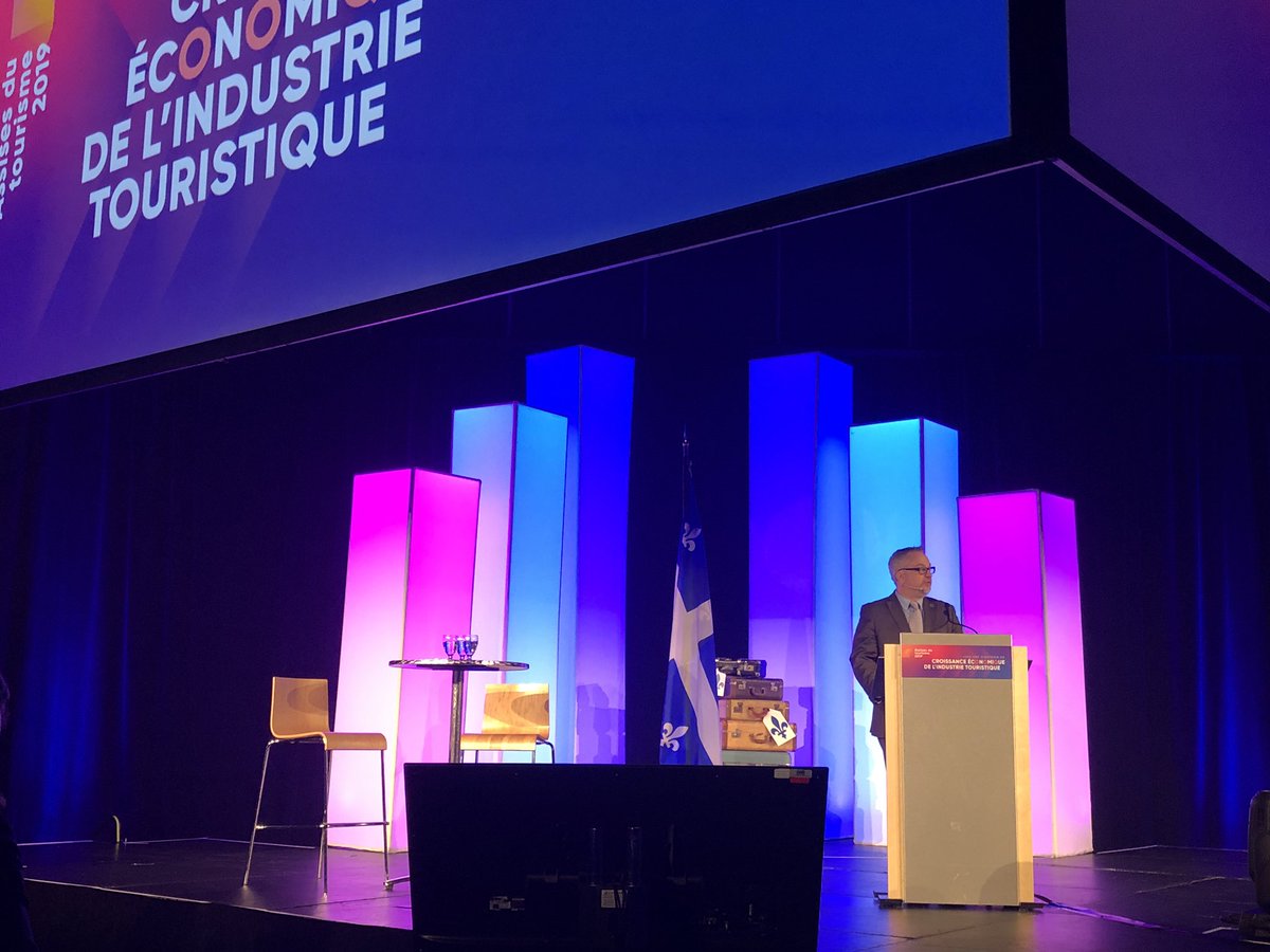 Augmentation des voyageurs de 3,3% d’ici 2030, <a href="/caroaubureau/">Caroline Proulx</a> #Assises2019 #Tourisme #qc