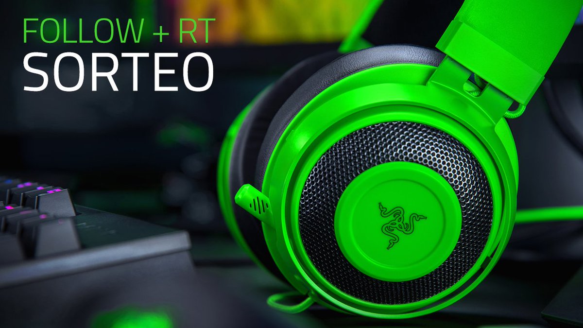 🔁 FOLLOW + RT #SORTEO 🔁

Estos Razer Kraken buscan hogar ¿Te los llevas contigo? 🎧

¡Participa y gana! Mucha suerte 🍀
Válido hasta el 10.05.19 a las 23:59
