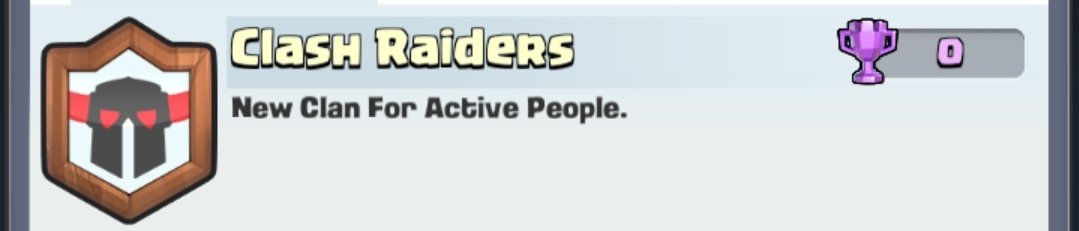 Just started a new clan for active war members. Come and join in. #ClashRoyale
