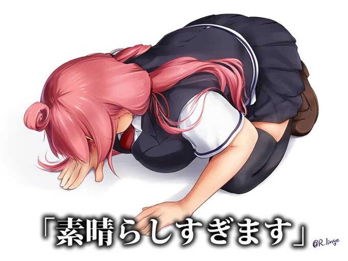 何度か社畜ちゃん描いてきたけど、1番はやっぱコレ 