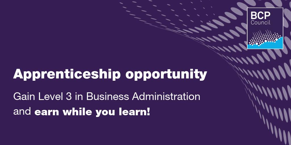 ⭐ Apprenticeship opportunity  (Business Administration) ⭐

We're looking for a creative and reliable individual to support the Chief Executive / Corporate Directorate team and study for Level 3 Business Administration. Find out more: socsi.in/0q2o8