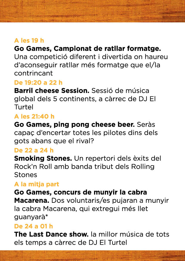 7vetes's tweet photo. Us presentem la programació de la Fira de la Cervesa Artesana i el Formatge de Rubí! 😍 Hi trobareu concerts, activitats infantils, jocs cervesers i molt més!!!! Ens trobareu els dies 10, 11 i 12 de maig! 😃😌
#FCAF #FCAF19 #Rubicity #Rubicomerç #VallesOriental @AjRubi https://t.co/SCDq5cYvAe