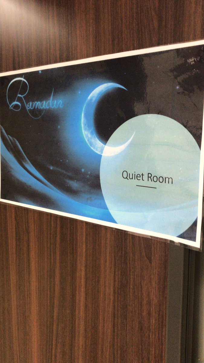 We’ve got a chill space for those who are fasting