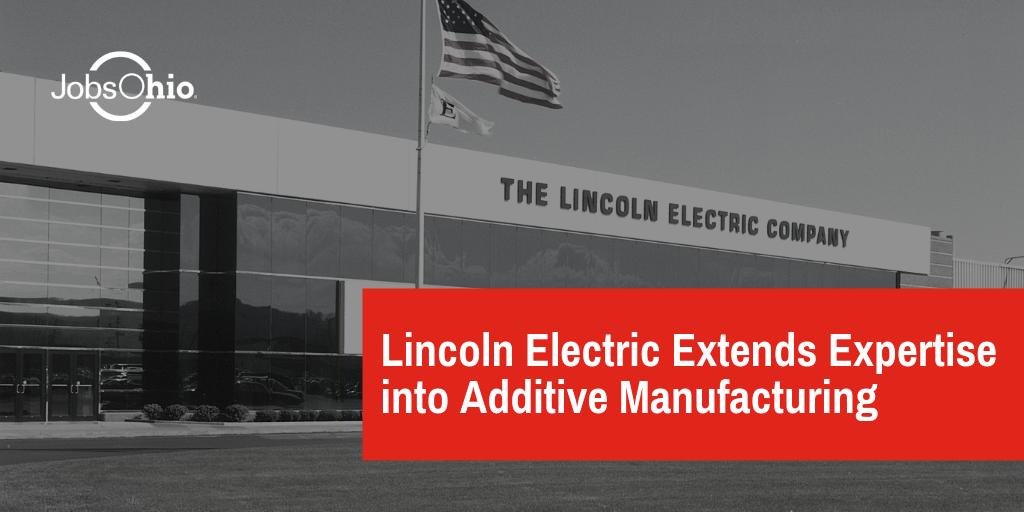 JobsOhio's tweet image. Global manufacturer @LincolnElectric is ready to move from a research and development mindset and set up shop as an additive manufacturer of large-scale metal products.  
 ow.ly/8JyK50u1OrW

#addmfg #Ohio #mfg #OhioSuccess @TeamNEO