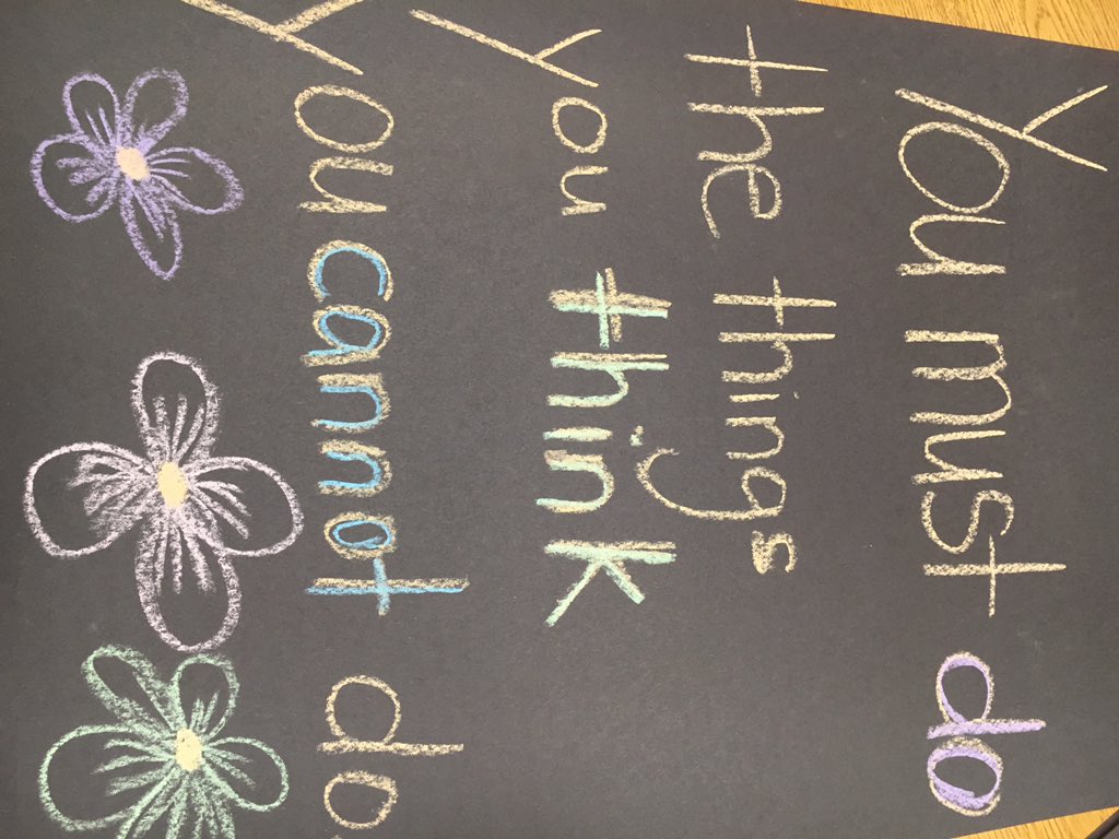 Positive messages to promote mental health <a href="/DSSTweet/">Dunnville Panthers</a> #GEDSB #Letschalk #MentalHealthAwareness