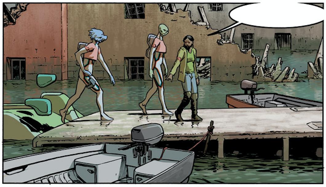 "Renaissance" tome 2 - à paraître en septembre @EditionsDargaud - Emem (dessin/couleur), Fred Duval (scénario), Fred Blanchard (design) - premières images en couleur