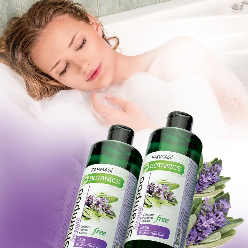 Farmasi Adaçayı Özlü Şampuan ile saçların daha güçlü ve nemli! <a href="/farmasiofficial/">Мир Farmasi</a> @farmasicosmetics #farmasi #drctuna #shampoo #adaçayı #şampuan