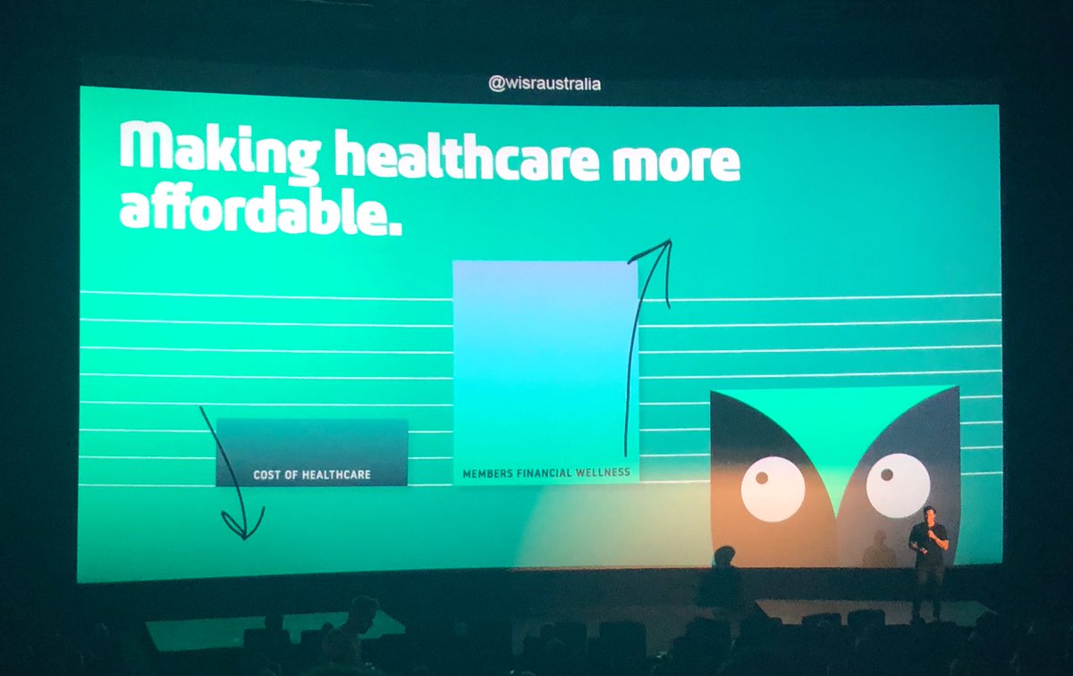 wisraustralia's tweet photo. Our CEO Anthony Nantes discussing how important healthcare is to all of us at Wisr #HCFCatalyst #Slingshotters https://t.co/fahI9lgLn7