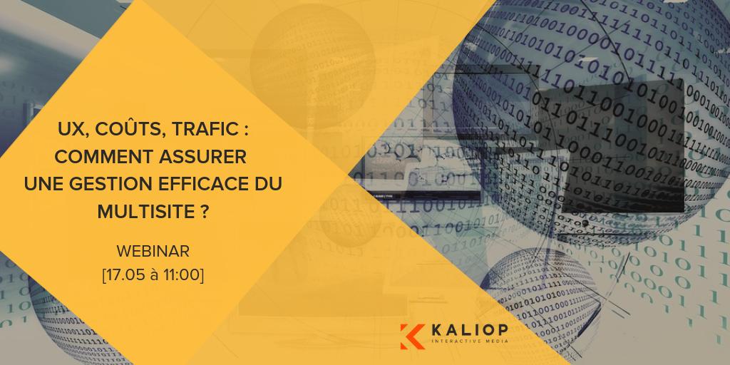 [#Webinar] Comment enrichir l'#UX, limiter les coûts de production des sites, gérer efficacement le #trafic de vos sites et optimiser votre #SEO? Pour tout savoir sur la gestion du #multisite, RV le 17.05 à 11h 👉 hubs.ly/H0hKQxv0  
#webfactory