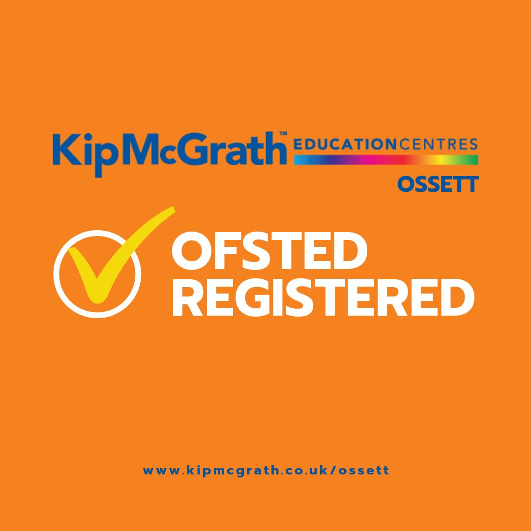 Did you know that we're #OfstedRegistered? This means you could save up to 70% on the fee! Drop us an email to ossett@kip-mcgrath.com to find out if you're eligible.

#Education #Tuition #Maths #English #GCSEs #Ossett