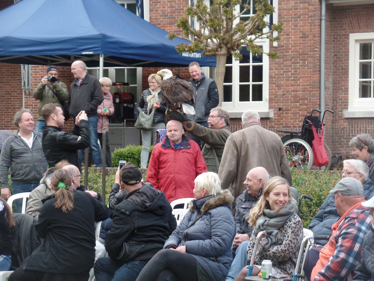 GVeldscholte's tweet photo. @DTZC  Roofvogelshow op 't Bouwhuis was een geweldige ervaring voor menig cliënt https://t.co/JjZtoVunEr
