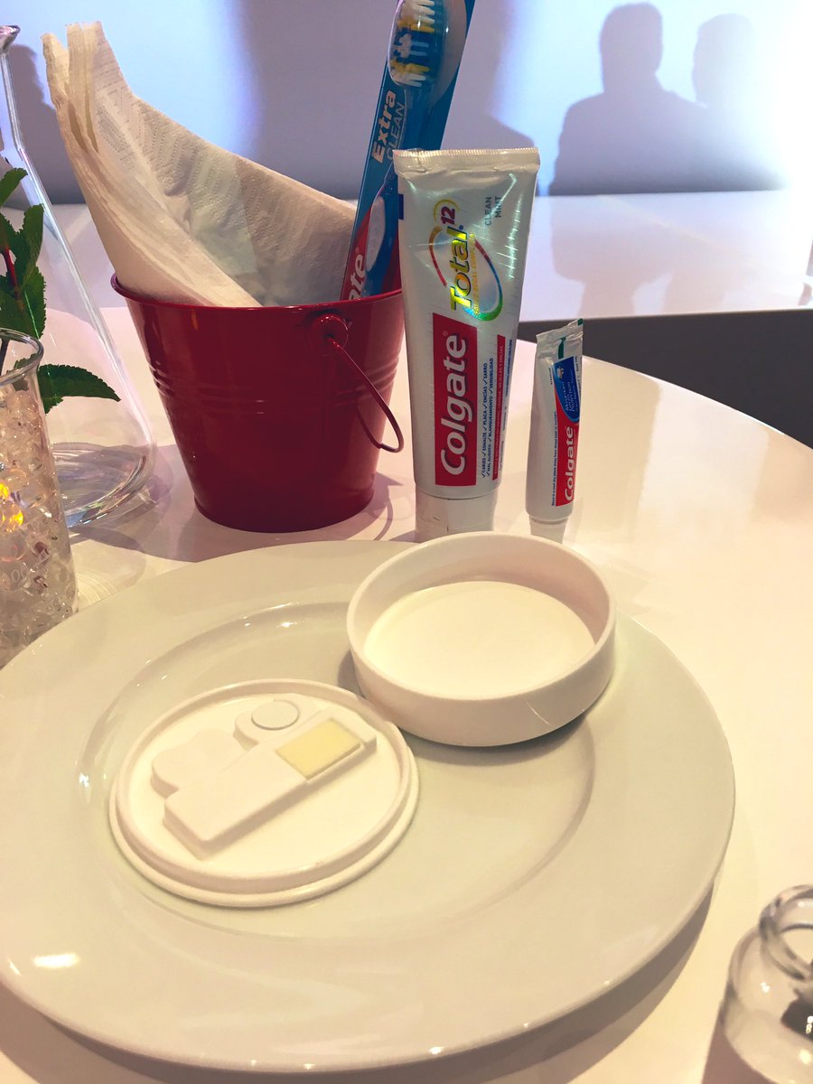 Doing a little Science experiment to show how the new #NewColgateTotal with Zinc stays on your teeth and protects your teeth. 

#WholeMouthHealth #TotallyReady