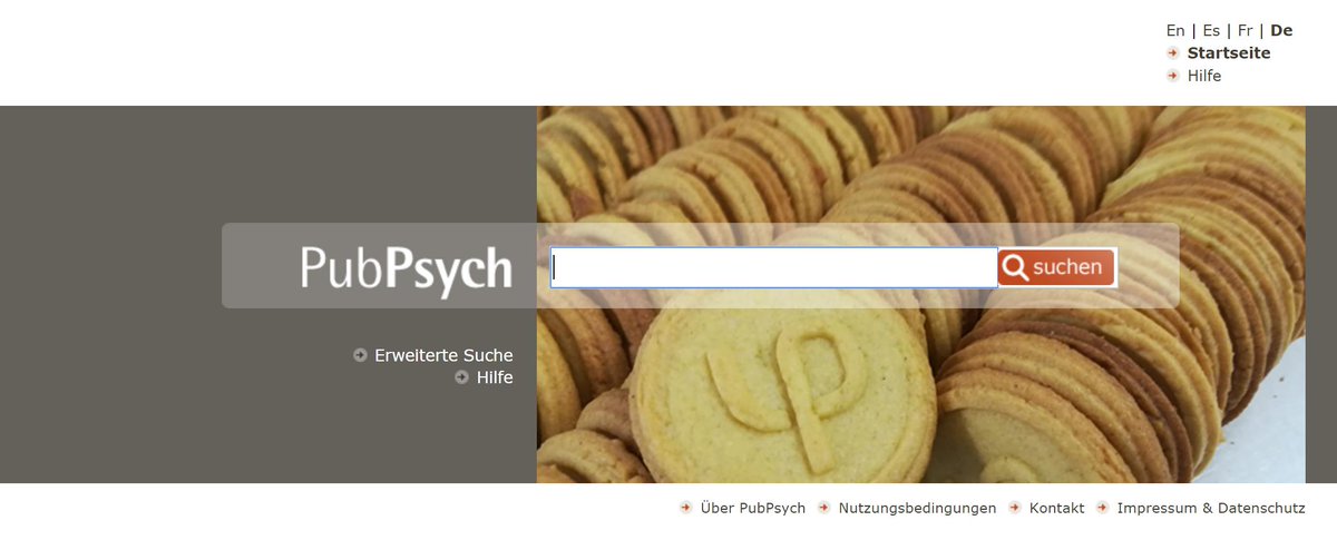 Find Open Access Publications more easily in PubPsych!
Improvements (a.o.): 1) If a freely accessible #fulltext is available,it will be linked. 2) Filter option created to search exclusively for open-access publications. #openscience
#research #information
leibniz-psychology.org/en/news/articl…