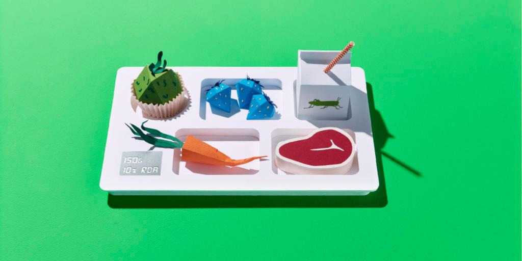 Seaweed muffins, wonky veg, cricket shakes…Could this be the future of school dinners? We spoke to food futurologists ‘The Robin Collective’ to explore what school dinners could look like in 2050.
thecrystal.org/could-this-be-…