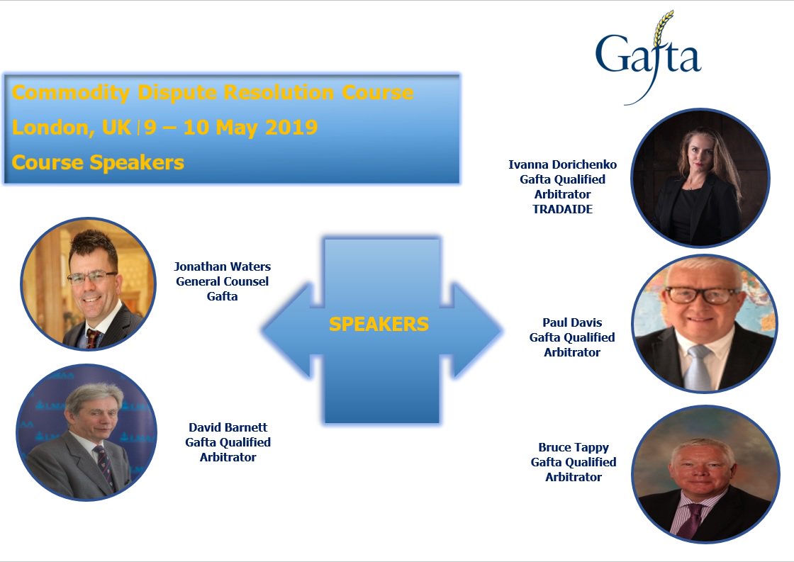 Gaftaworld's tweet image. Two days to go before our #disputes course in London - We have a fantastic line up of speakers to give you expert insights into the world of #commodity trading.