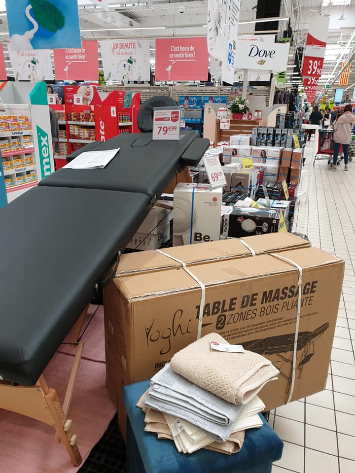 Cette semaine, des centaines de promos sur des produits beauté et bien être sont disponibles à l'entrée du magasin 😃🥰 #auchan #perpignan #Retail #Electro #BienEtre #beaute #MassageFullBody