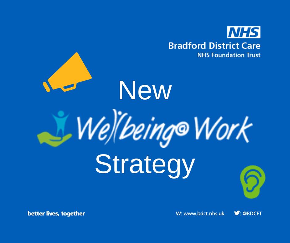 Today we launch our new health and wellbeing strategy. 🎉 Staff said they wanted more support in: health and fitness; stress and anxiety; MSK problems; sleep; and work-life balance, so we're creating new support and adding to existing services.  #wecarewelistenwedeliver