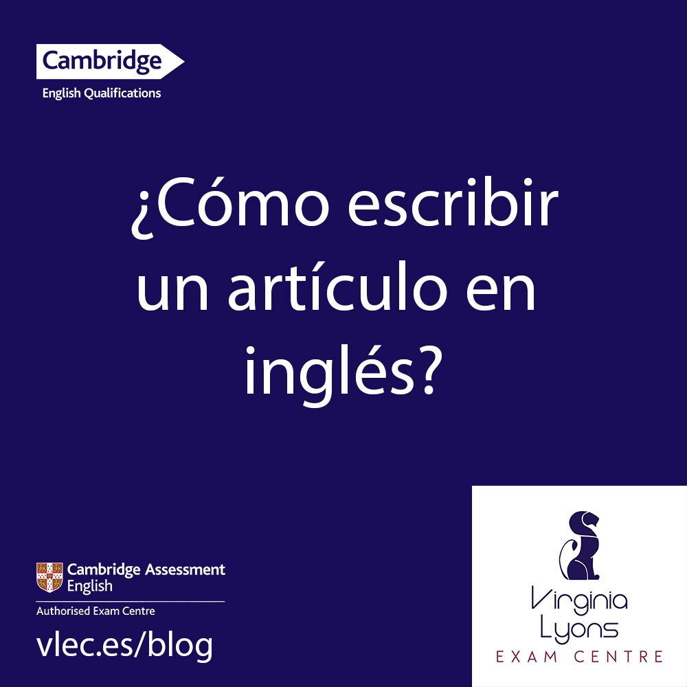 vlec_es's tweet photo. 📢 Hoy en nuestro #blog: ✍️ ¿Cómo escribir un artículo en #inglés? Te vamos a dar unas pautas para escribir no cualquier artículo si no el mejor que hayas escrito nunca. 👉 https://t.co/hYMKbcdprm #VLEC #WritingTips #ExámenesCambridge #writeandimprove @WriteandImprove https://t.co/2jr5dvt4R7