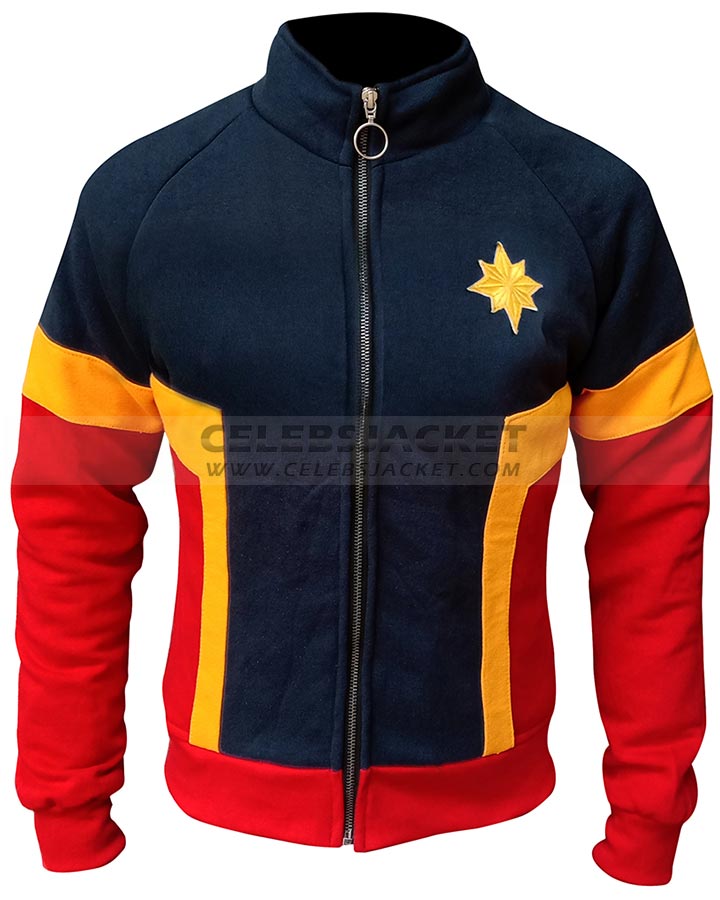 Celebsjacket's tweet photo. Captain Marvel Brie Larson Tracksuit Jacket Price just $74.99 With Free Shipping Process now▶️ https://t.co/JaaCmY6h3o
____
#CaptainMarvelJacket #Brielarson #Tracksuit #caroldanvers #Celebrityjacket #womenclothing #ladiesjacket #clothing #ootd #ootdshare #replicajacket https://t.co/2BzlqHBEbQ