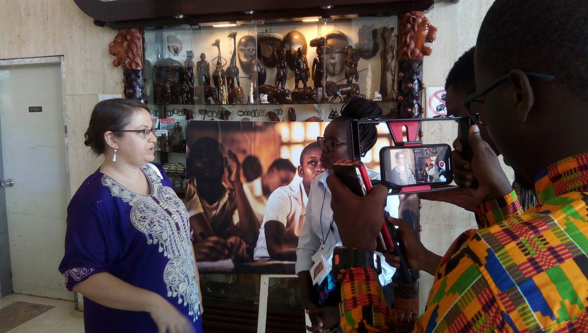 Interview avec les personnalités après la cérémonie d'ouverture. <a href="/UnfpaCI/">UNFPA Côte d'Ivoire</a> <a href="/ong_raes/">ONG RAES</a> <a href="/Souhaibou_sd/">Cheikh Souhaibou</a> <a href="/EphrasieCouliba/">Coulibaly  Ephrasie</a>  #FondsMuskokaCONF19