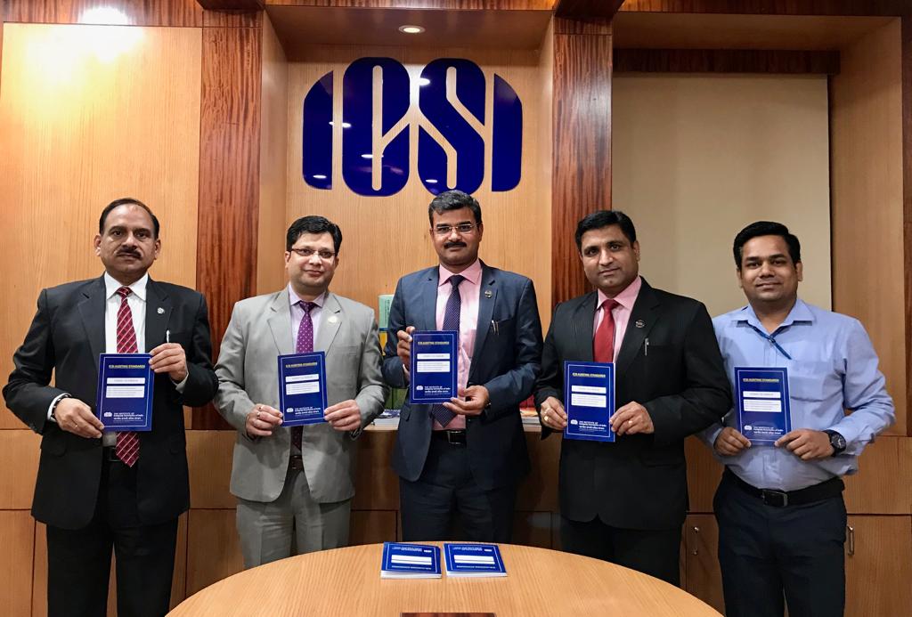 #ICSI issues four #AuditingStandards on #AuditEngagement; #AuditProcess and #Documentation; #FormingofOpinion and #SecretarialAudit @RanjeetPandeyCS @dixit1965 @