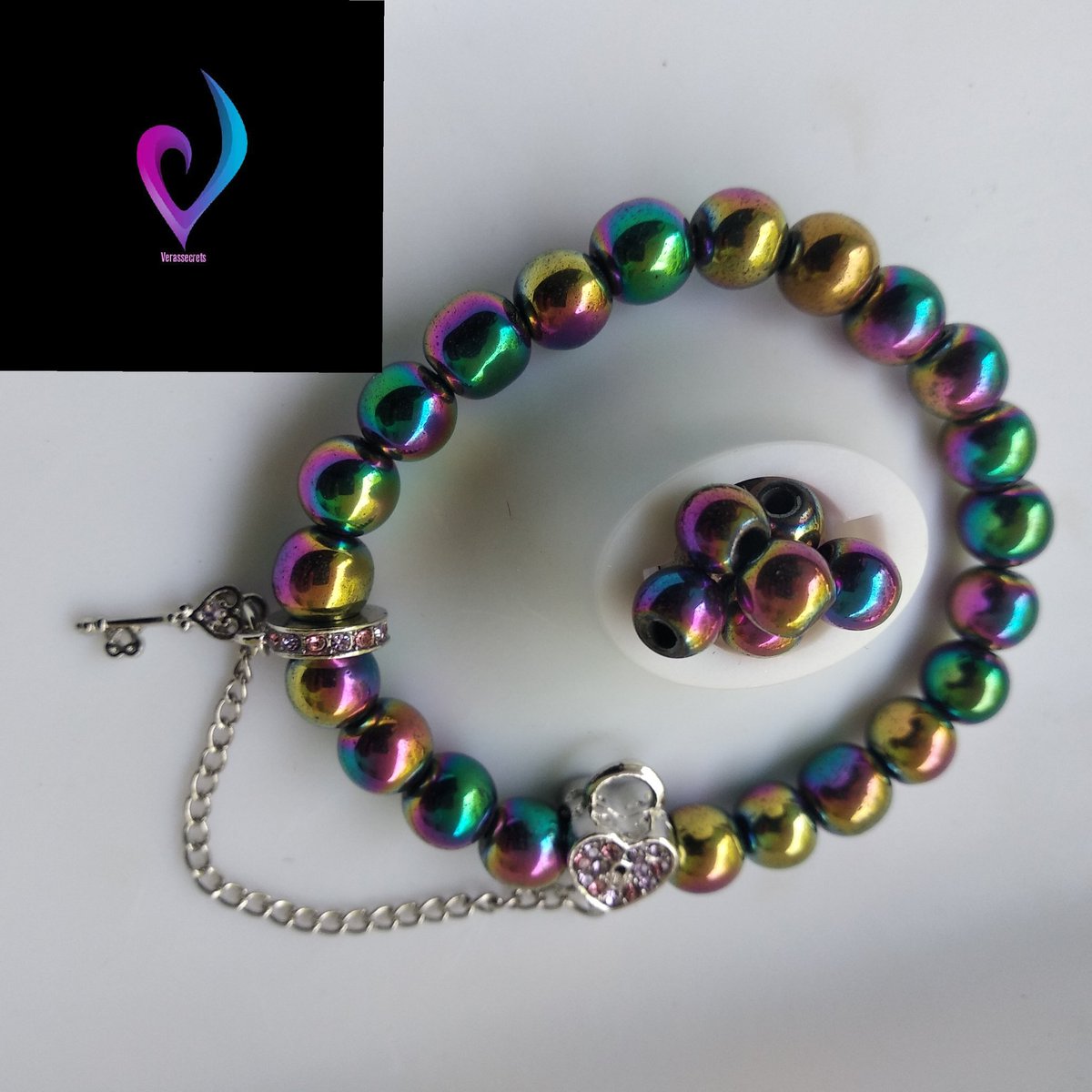 verassecrets's tweet photo. |Rainbow Bracelet~A Key-2my-Heart Charm|

#verassecrets 
#verassecretsbracelets
#proposalgift
#abuja
#AbujaPoliceRaidonWomen 
#AbujaTwitterCommunity https://t.co/X2w3DdVwBR