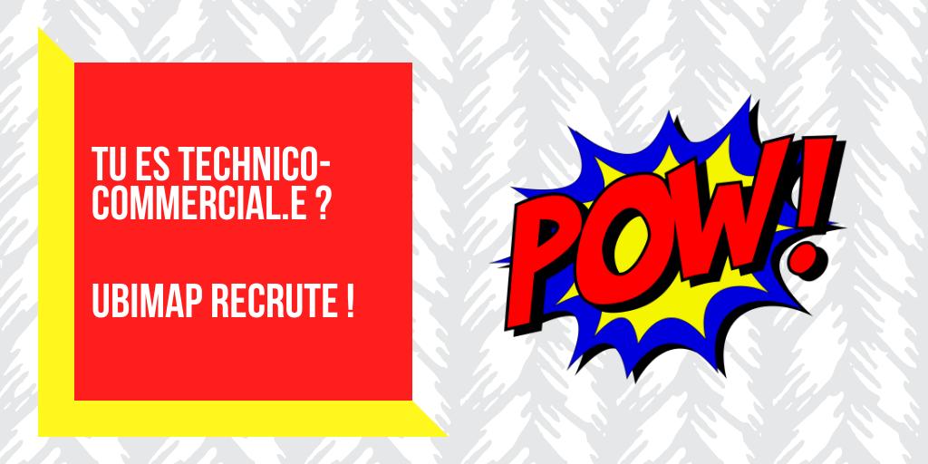 💥 UbiMap recrute ! 💥

💻 Tu as un profil de technico-commercial ?

Envie de rejoindre une entreprise innovante et participer à l'essor d'une #startup en pleine croissance ?

Postule ici 👉 bit.ly/2Vic5Gc  

#i4emploi #recrutement #CDI #job #sales #BusinessIntelligence