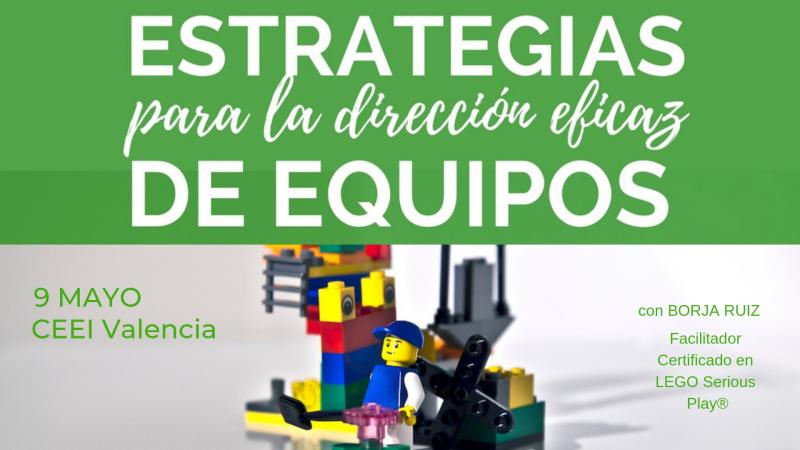 Este jueves Cursazo Estrategias para la Dirección Eficaz de Equipos, Desarrolla tu Liderazgo con LEGO Serious Play. Formación de 8 horas con <a href="/borjaruizg/">Borja Ruiz</a>  en CEEI ceeivalencia.emprenemjunts.es/?op=14&n=14789 #Formación #Valencia #Liderazgo ¡¡Aún quedan cuatro plazas!! vía <a href="/emprenemjunts/">Emprenemjunts</a>